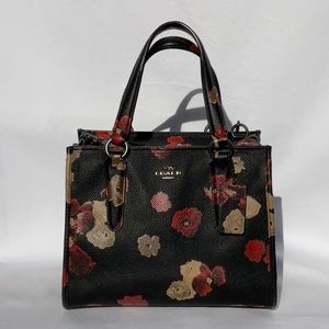 Coach floral handbag